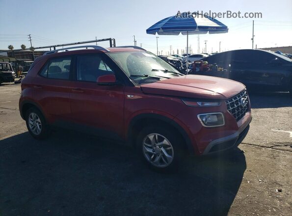 KMHRC8A37LU037917 2020 HYUNDAI VENUE Красный Передняя правая четверть