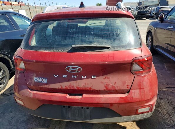 KMHRC8A37LU037917 2020 HYUNDAI VENUE Красный Вид сзади