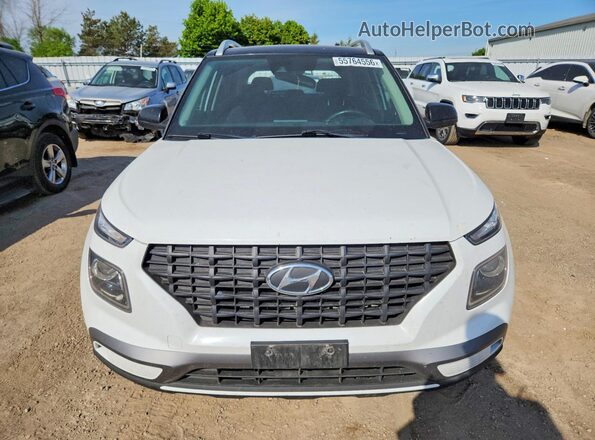 KMHRC8A37MU066979 2021 HYUNDAI VENUE White Вид спереду
