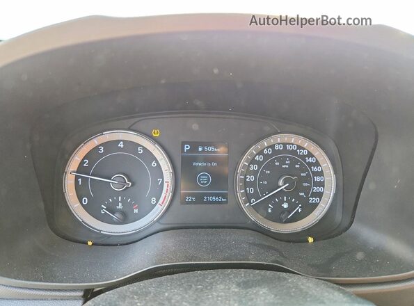 KMHRC8A37MU066979 2021 HYUNDAI VENUE White Вид щитка приладів