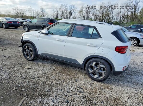KMHRC8A37MU089646 2021 HYUNDAI VENUE White Rear left