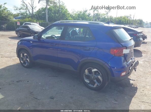 KMHRC8A37MU120801 2021 HYUNDAI VENUE Blue Rear left