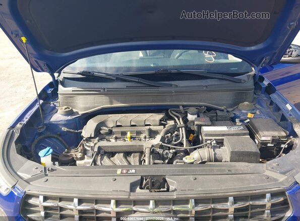 KMHRC8A37MU120801 2021 HYUNDAI VENUE Blue Rear view