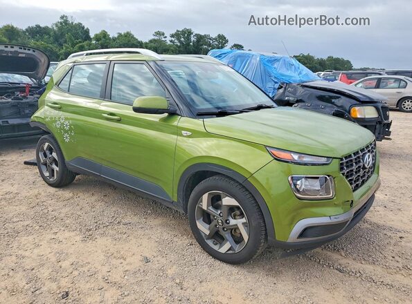 KMHRC8A37PU213662 2023 HYUNDAI VENUE Green Front right
