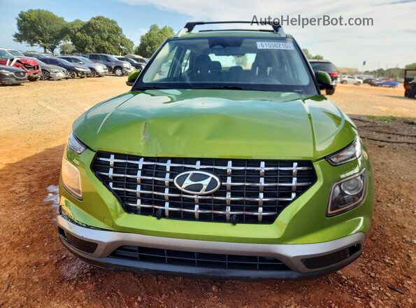KMHRC8A37PU241462 2023 HYUNDAI VENUE Green Front view
