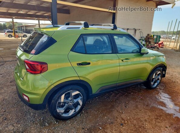 KMHRC8A37PU241462 2023 HYUNDAI VENUE Green Rear right