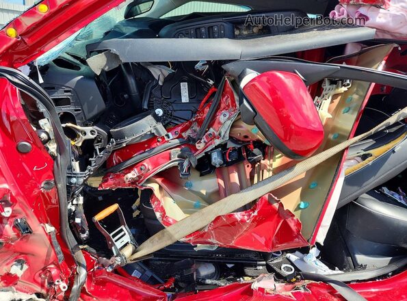 KMHRC8A37PU242949 2023 HYUNDAI VENUE Red Front interior view