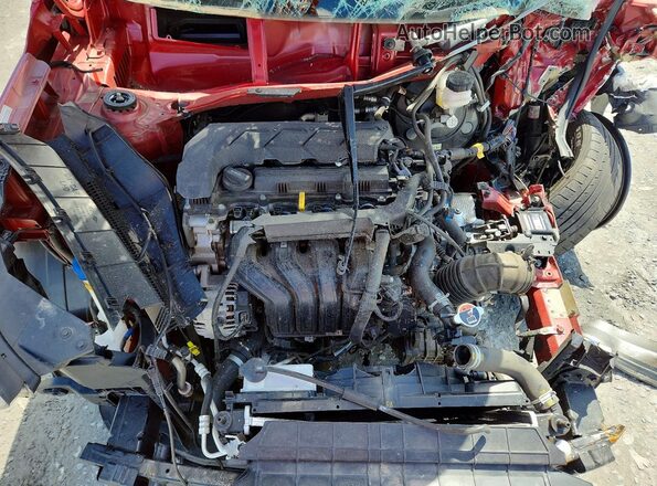 KMHRC8A37PU242949 2023 HYUNDAI VENUE Red Engine compartment view