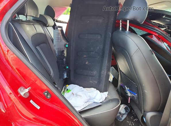 KMHRC8A37PU242949 2023 HYUNDAI VENUE Red Rear interior view