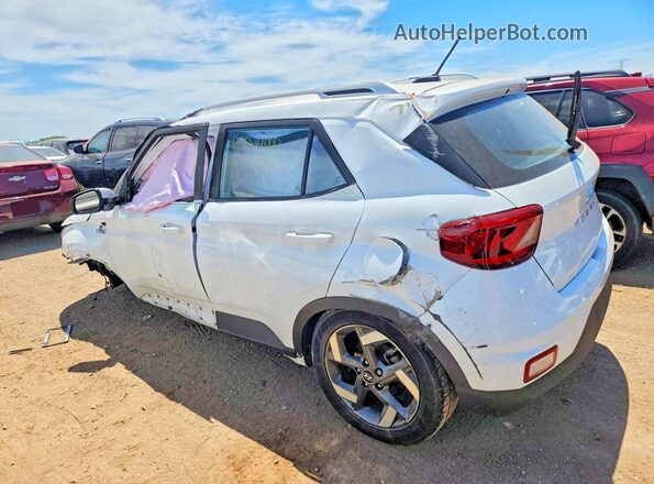 KMHRC8A37PU258052 2023 HYUNDAI VENUE White Rear left