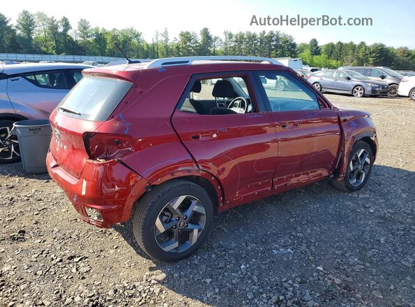 KMHRC8A37SU394495 2025 HYUNDAI VENUE Red Trasero derecho