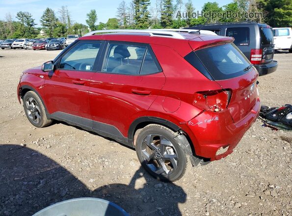 KMHRC8A37SU394495 2025 HYUNDAI VENUE Red Trasero izquierdo