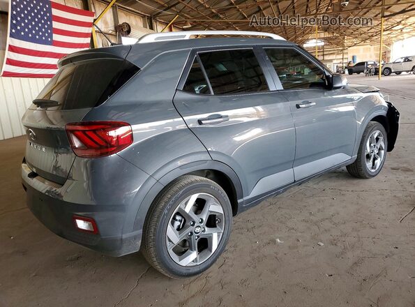 KMHRC8A37SU394741 2025 HYUNDAI VENUE Серый Задняя правая четверть