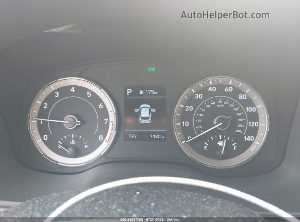KMHRC8A38NU169278 2022 HYUNDAI VENUE White უკანა სავარძლების ხედი