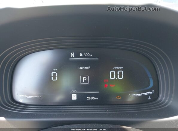 KMHRC8A38PU221706 2023 HYUNDAI VENUE White Vista de los asientos traseros