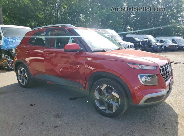 KMHRC8A38PU239025 2023 HYUNDAI VENUE Red Przód prawy