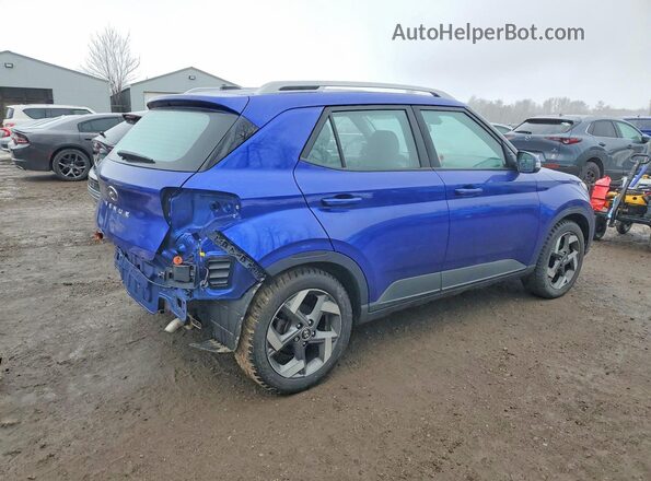 KMHRC8A38PU247738 2023 HYUNDAI VENUE Синий Задняя правая четверть
