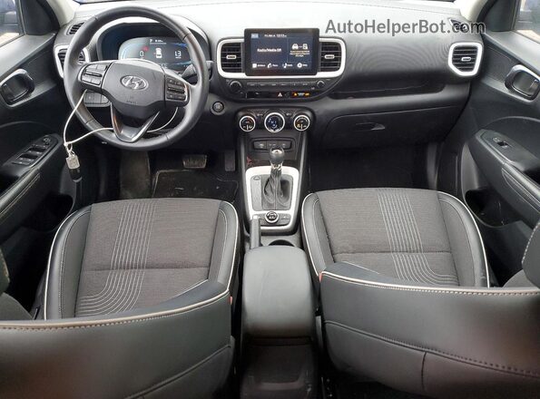KMHRC8A38PU247738 2023 HYUNDAI VENUE Синий Вид панели приборов