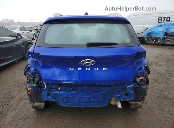 KMHRC8A38PU247738 2023 HYUNDAI VENUE Синий Вид сзади