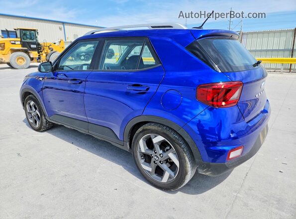 KMHRC8A38RU323879 2024 HYUNDAI VENUE Blue Задня ліва чверть