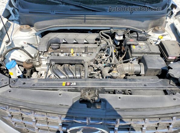 KMHRC8A38RU326152 2024 HYUNDAI VENUE Silver Շարժիչի բաժամունքի տեսք