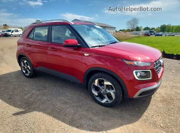 KMHRC8A39MU099739 2021 HYUNDAI VENUE Red Передня права чверть