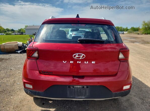 KMHRC8A39MU099739 2021 HYUNDAI VENUE Red Вид ззаду