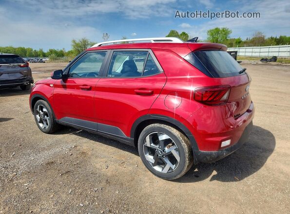 KMHRC8A39MU099739 2021 HYUNDAI VENUE Red Задня ліва чверть