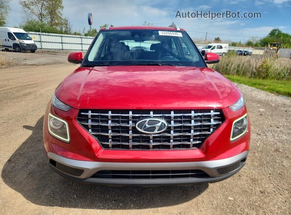 KMHRC8A39MU099739 2021 HYUNDAI VENUE Red Вид спереду