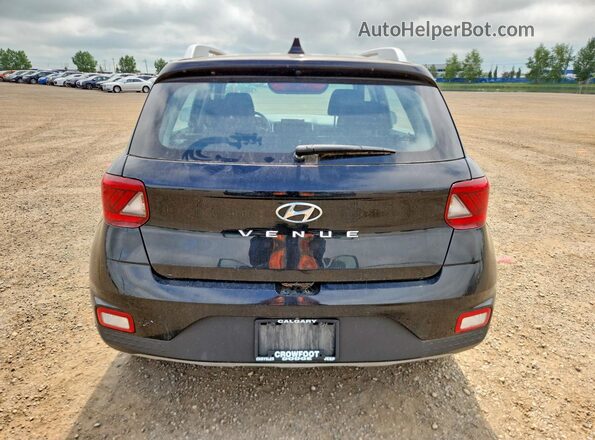 KMHRC8A39MU108908 2021 HYUNDAI VENUE Black Rear view