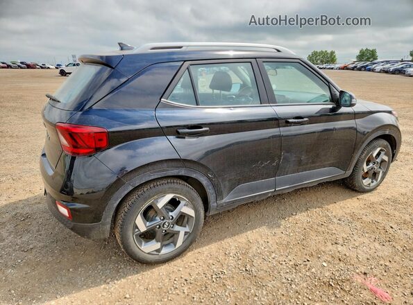 KMHRC8A39MU108908 2021 HYUNDAI VENUE Black Rear right