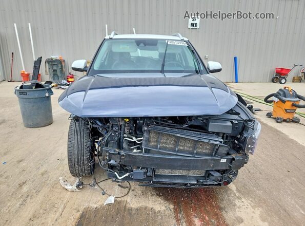 KMHRC8A39NU178099 2022 HYUNDAI VENUE Blue Widok z przodu