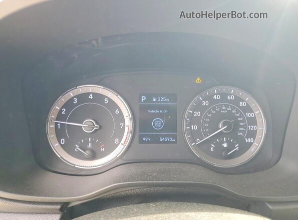KMHRC8A39NU190768 2022 HYUNDAI VENUE Blue Вид щитка приладів