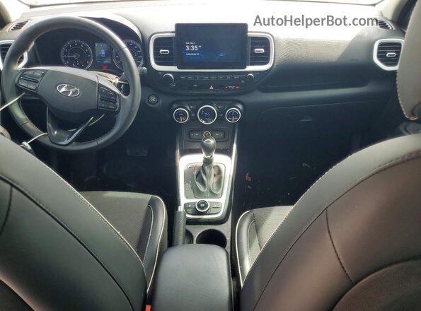 KMHRC8A39NU190768 2022 HYUNDAI VENUE Blue Вид панелі приладів