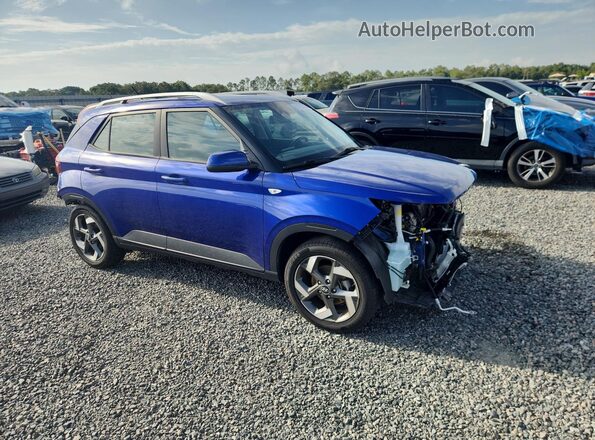 KMHRC8A39RU289208 2024 HYUNDAI VENUE Blue Przód prawy
