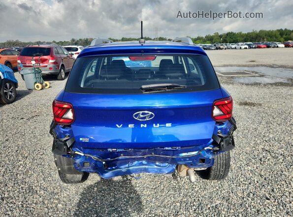 KMHRC8A39RU289208 2024 HYUNDAI VENUE Blue Widok z tyłu