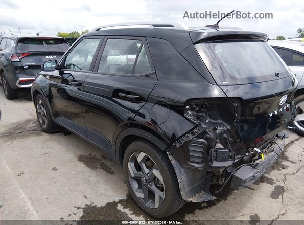 KMHRC8A39RU324815 2024 HYUNDAI VENUE Black Հետևի ձախ