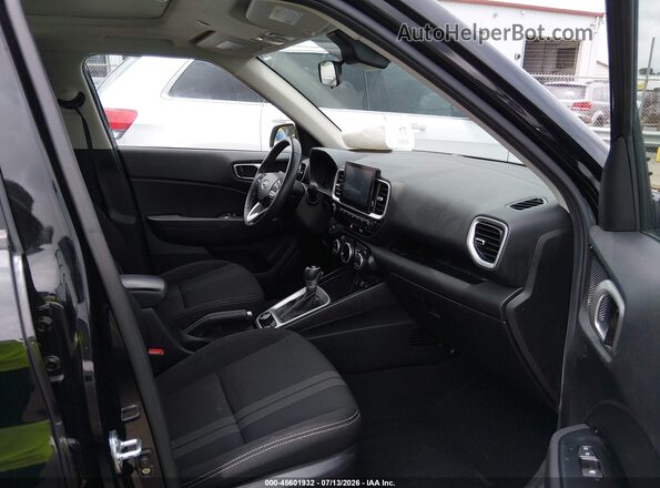 KMHRC8A39RU324815 2024 HYUNDAI VENUE Black Սալոնի դիմացի տեսք