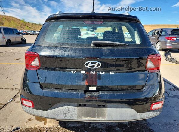 KMHRC8A39SU346268 2025 HYUNDAI VENUE Black Rear view