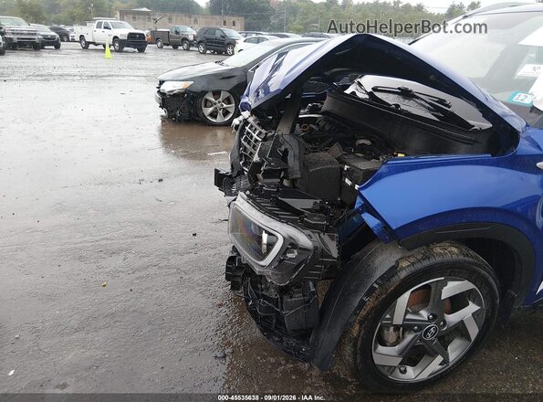 KMHRC8A39SU382980 2025 HYUNDAI VENUE Blue Widok z przodu