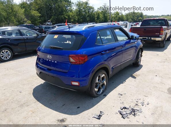 KMHRC8A39SU382980 2025 HYUNDAI VENUE Blue Tył prawy