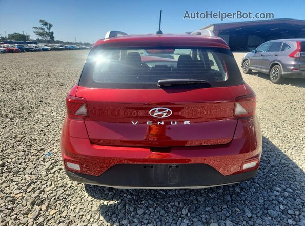 KMHRC8A39SU412835 2025 HYUNDAI VENUE Red Հետևի տեսք
