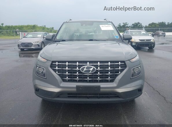 KMHRC8A3XLU023140 2020 HYUNDAI VENUE Gray Սարքավորումների վահանակի տեսք