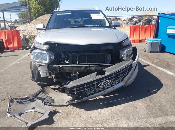 KMHRC8A3XMU072744 2021 HYUNDAI VENUE Silver Вид щитка приладів