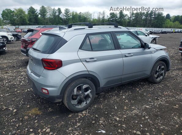 KMHRC8A3XMU088989 2021 HYUNDAI VENUE Silver უკანა მარცხენა
