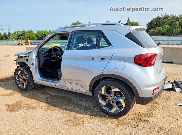 KMHRC8A3XNU194098 2022 HYUNDAI VENUE Silver Задня ліва чверть