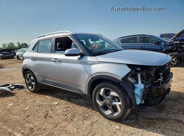 KMHRC8A3XNU194098 2022 HYUNDAI VENUE Silver Передня права чверть