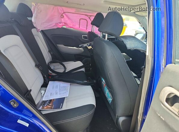 KMHRC8A3XPU230309 2023 HYUNDAI VENUE Blue Հետևի նստատեղերի տեսք