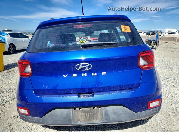 KMHRC8A3XPU230309 2023 HYUNDAI VENUE Blue Հետևի տեսք