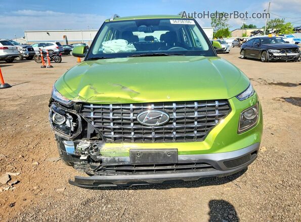 KMHRC8A3XPU256635 2023 HYUNDAI VENUE Green Widok z przodu